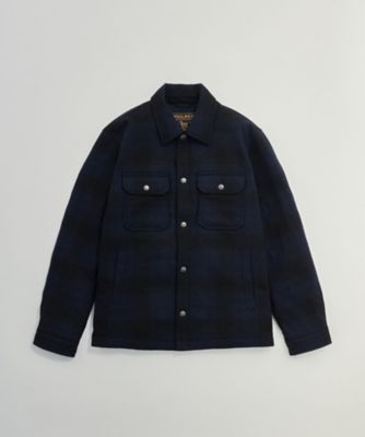 ウール チェック アラスカン シャツ ジャケット WOOS2018MH